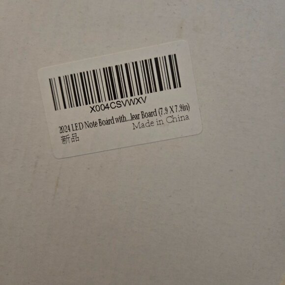 ✨ BRAND NEW LED Note Message Board / Clear Dry Erase Glow Board - Picture 4 of 4